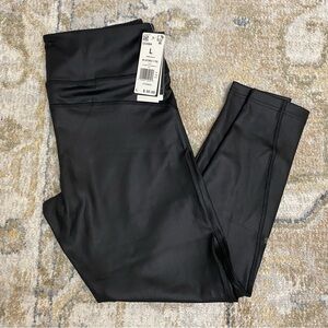 Adidas Faux Leather Leggings